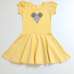 dievčenské bavlnené šaty